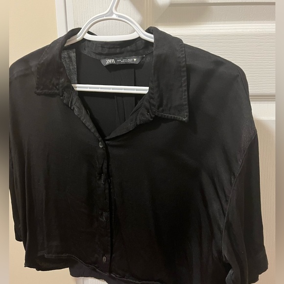 Zara Crop shirt - Picture 3 of 3